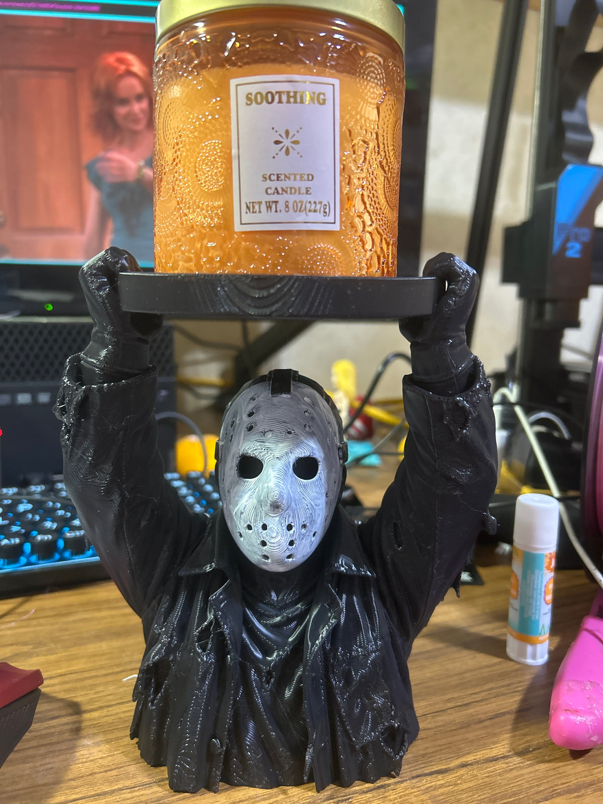 Jason Voorhees Candleholder