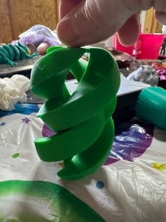 3-D Printed Apple Fidget Toy - 3-D Casting and Candles