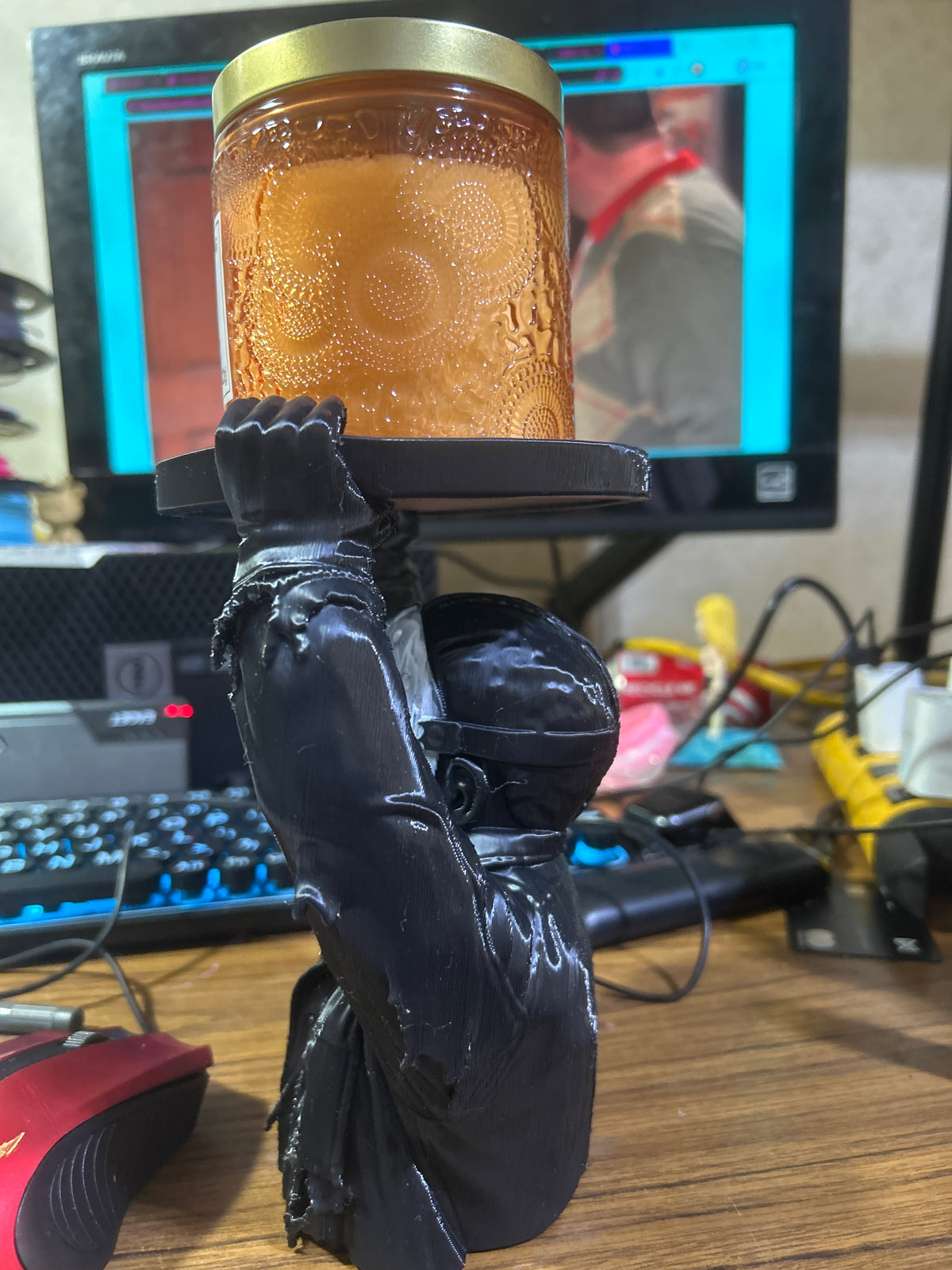 Jason Voorhees Candleholder