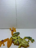 70's Frog Decor - 3-D Casting and Candles