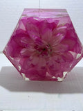 Floral Hexagon Shaped Room Decor