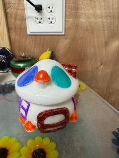 Mushroom House Trinket Jar