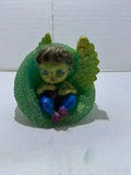 Angel Wrapped in Wings - 3-D Casting and Candles