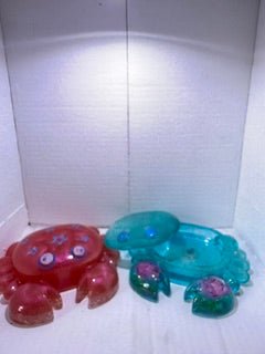Crab Trinket Dishes - 3-D Casting and Candles