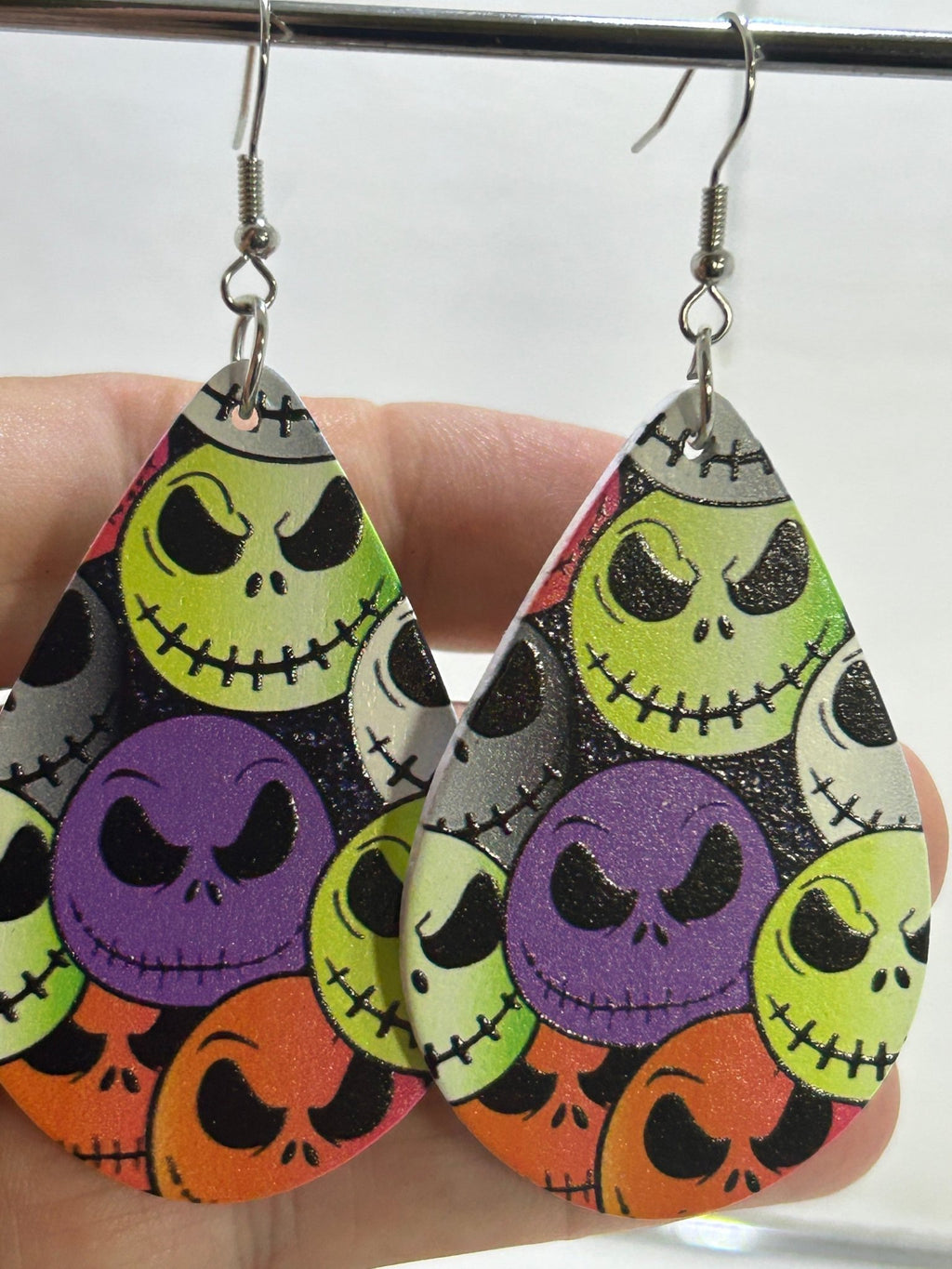Horror Earrings - 3-D Casting and Candles