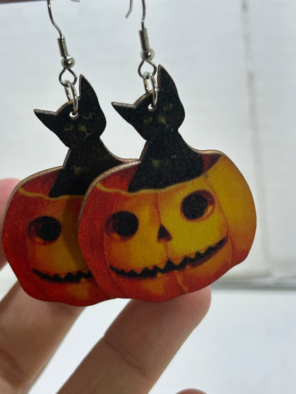 Horror Earrings - 3-D Casting and Candles