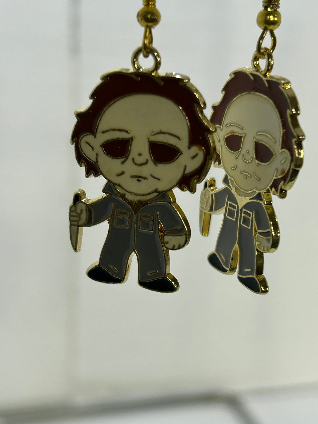 Horror Earrings - 3-D Casting and Candles