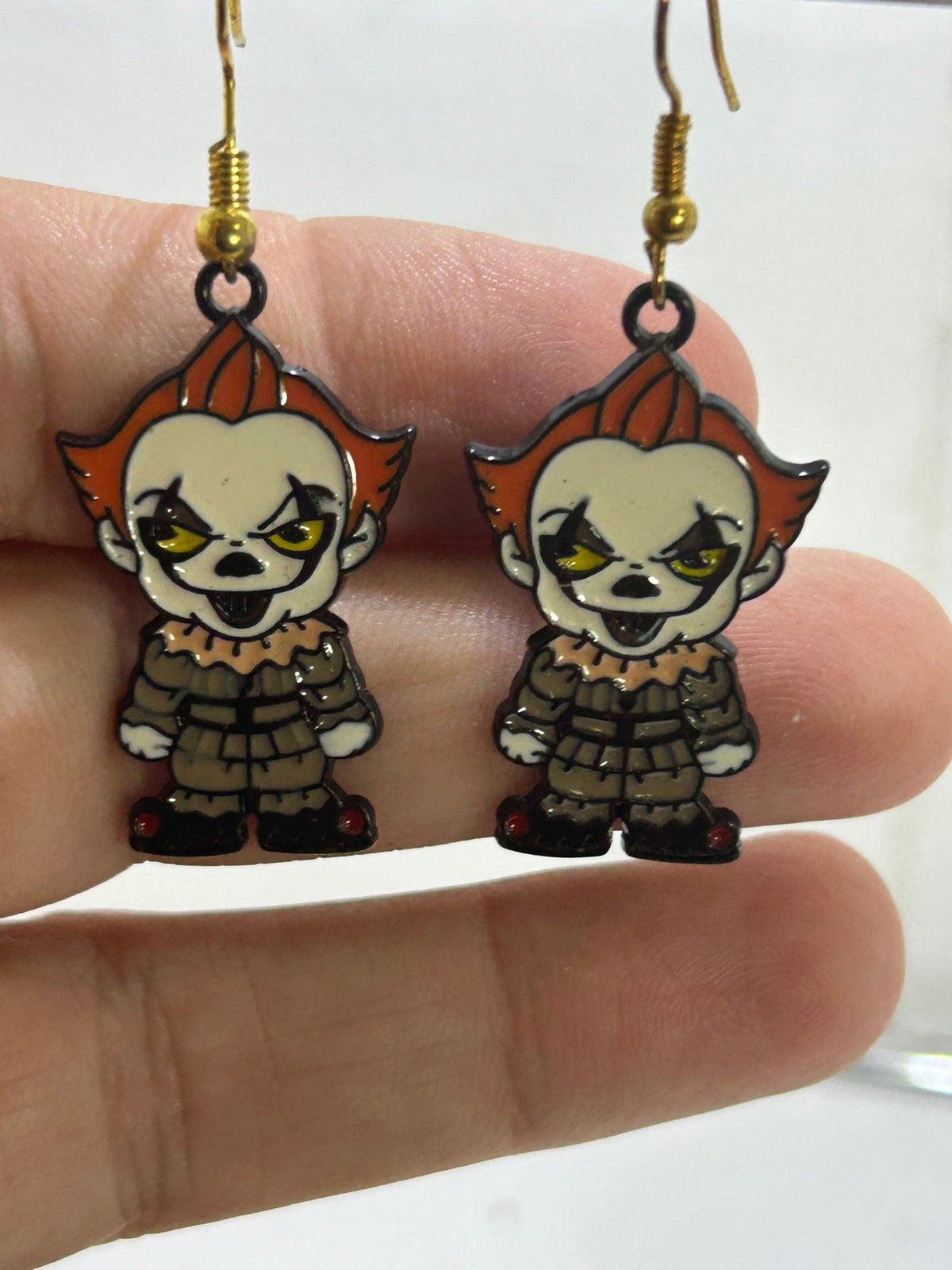 Horror Earrings - 3-D Casting and Candles
