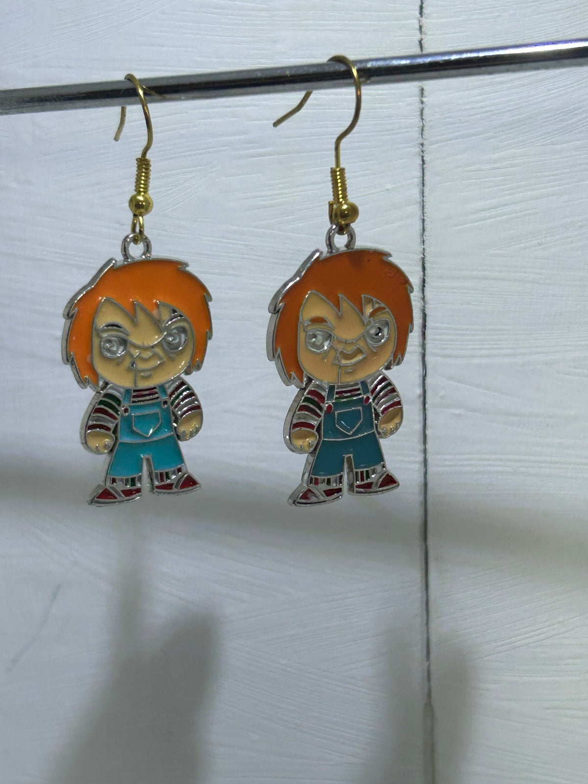 Horror Earrings - 3-D Casting and Candles