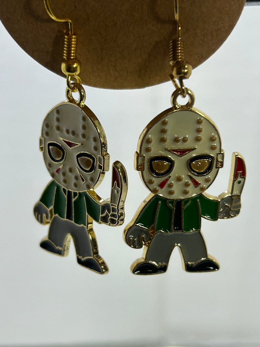 Horror Earrings - 3-D Casting and Candles