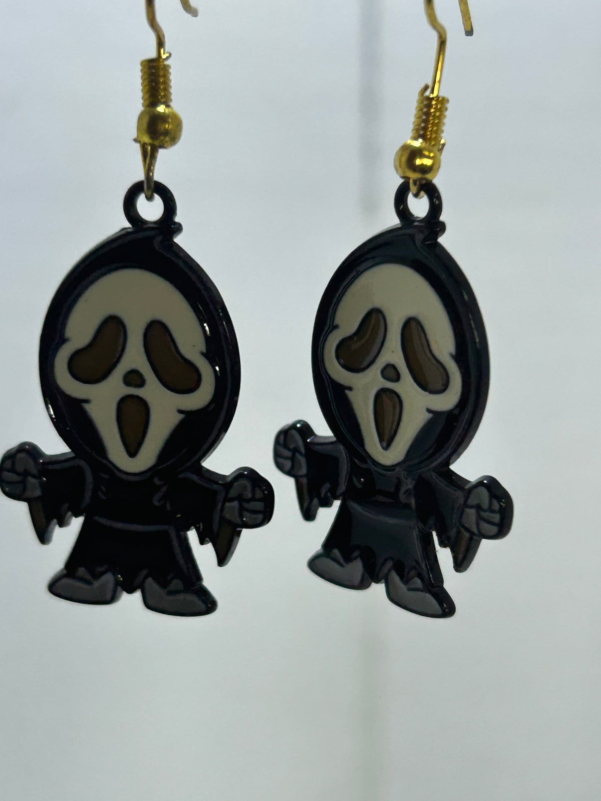 Horror Earrings - 3-D Casting and Candles