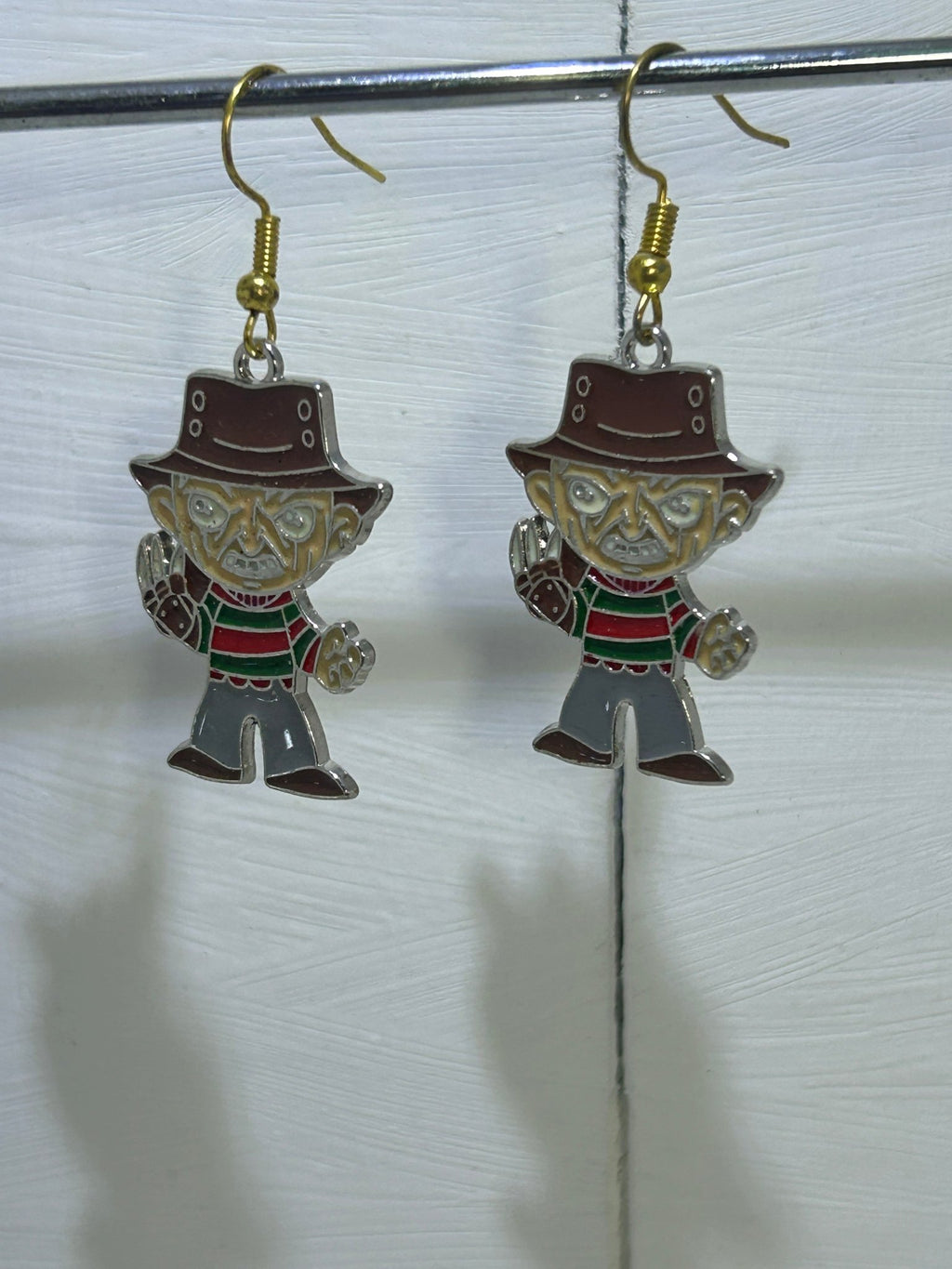 Horror Earrings - 3-D Casting and Candles