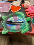 Large Turtle Organizer - 3-D Casting and Candles