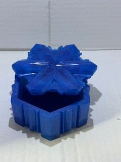 Snowflake Trinket Box - 3-D Casting and Candles