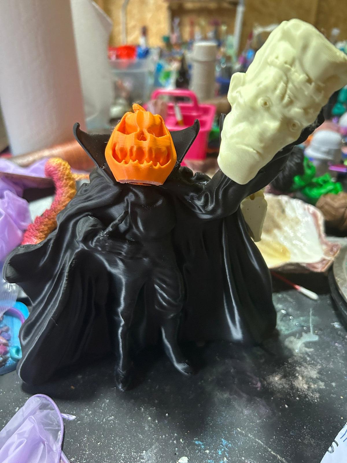 The Headless Horseman - 3-D Casting and Candles