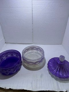 Trinket Dish-2 Tiered - 3-D Casting and Candles